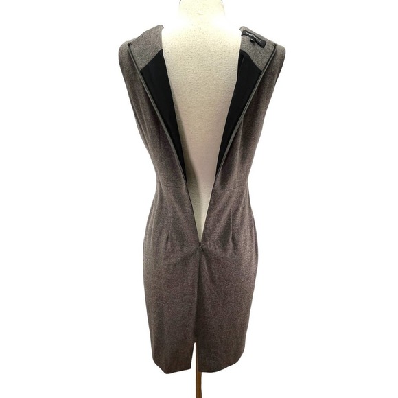 Lafayette 148 NY 3-Piece Taupe Wool Suit Dress — Dress (2), Vest (4) Blazer (4) - Picture 11 of 16